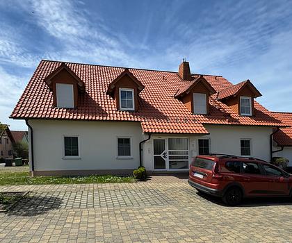 Gerach: 2-Zimmer-Eigentumswohnung mit Balkon
-Wohnen, Essen & Kochen vereint-