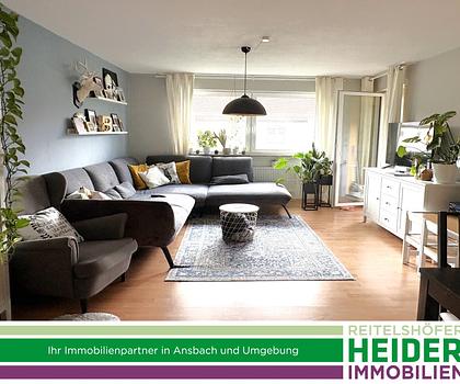 Zentrumsnahe 3 Zi. Wohnung mit Blick ins Grüne