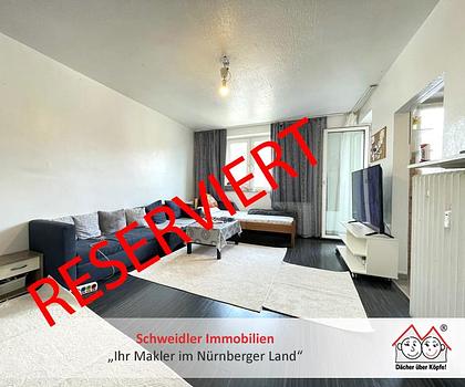 Attraktive Kapitalanlage! Vermietete 2-Zimmer-Wohnung mit Balkon in Nürnberg-Muggenhof