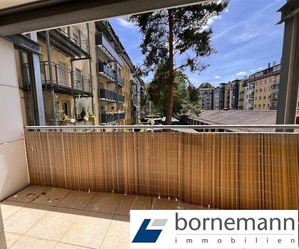 Nibelungenviertel, grün + stadtnah! Freie 3-Zi.-ETW mit Balkon und EBK!